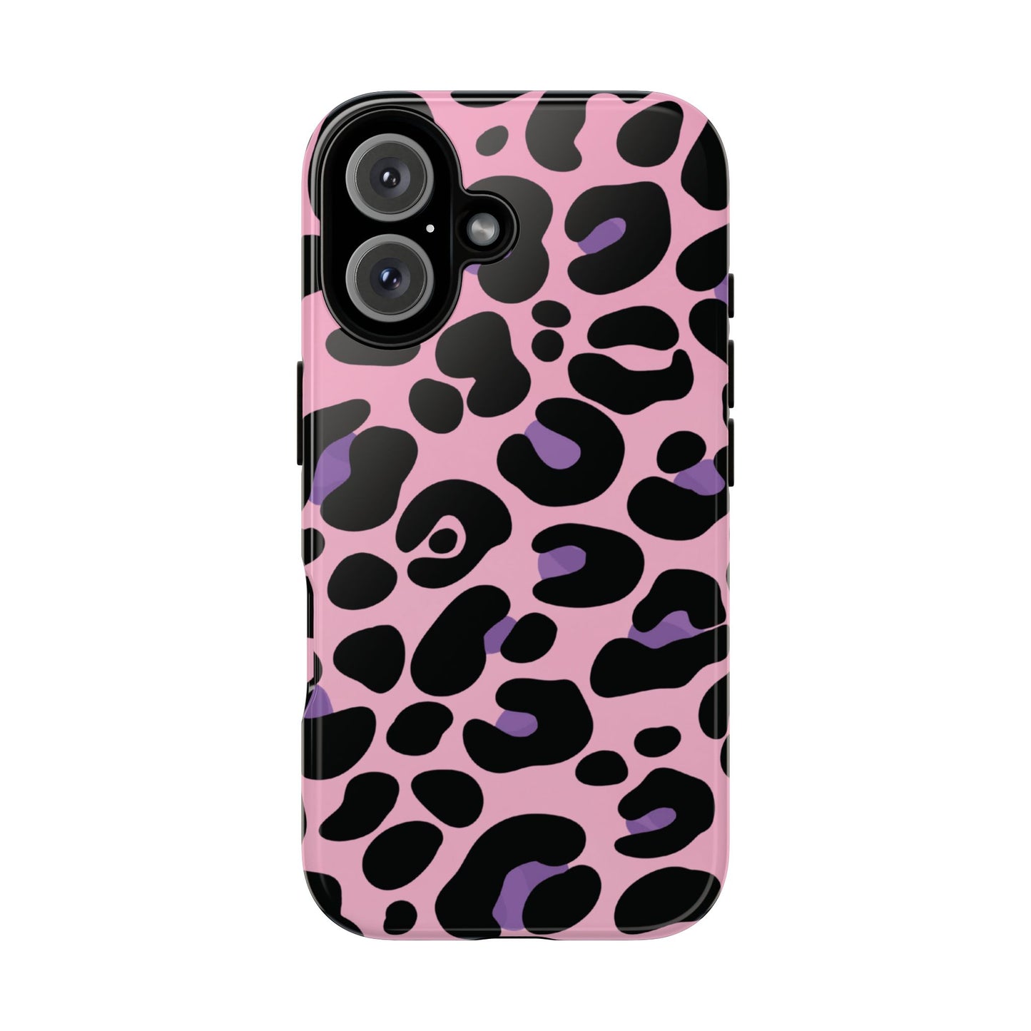 Pretty Pink & Lavender Leopard Print