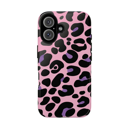 Pretty Pink & Lavender Leopard Print
