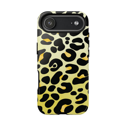 Classic Golden Leopard Print Phone Case