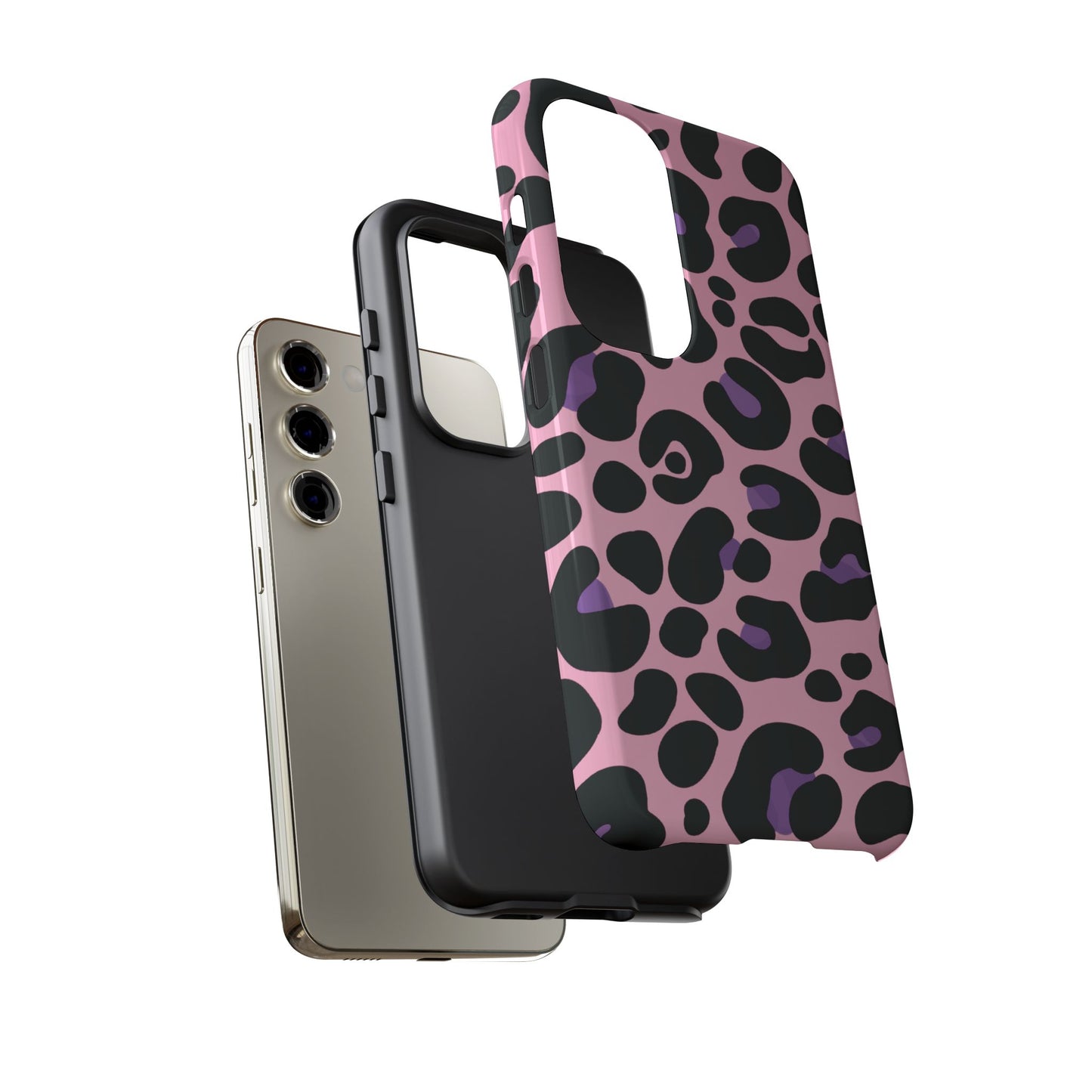 Pretty Pink & Lavender Leopard Print