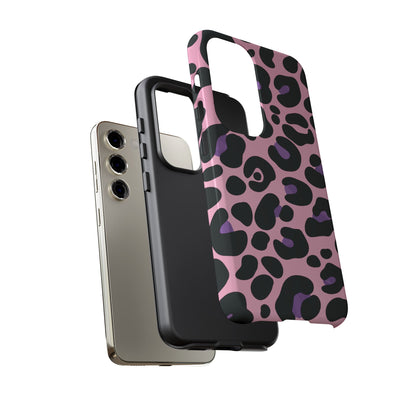 Pretty Pink & Lavender Leopard Print