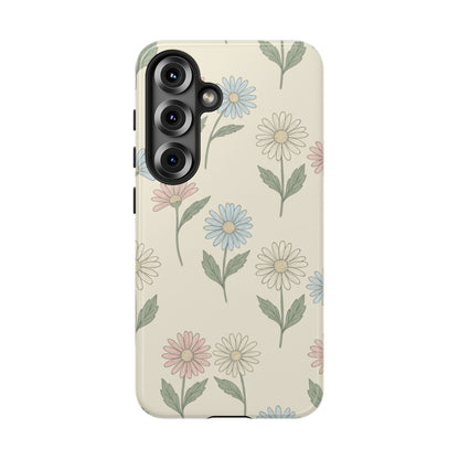 Pretty Pastel Daisy Pattern Phone Case