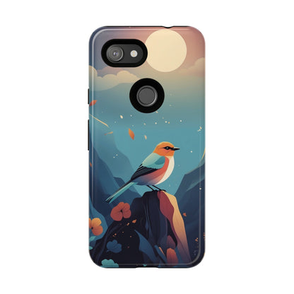 Stylised Bird Design Phone Case