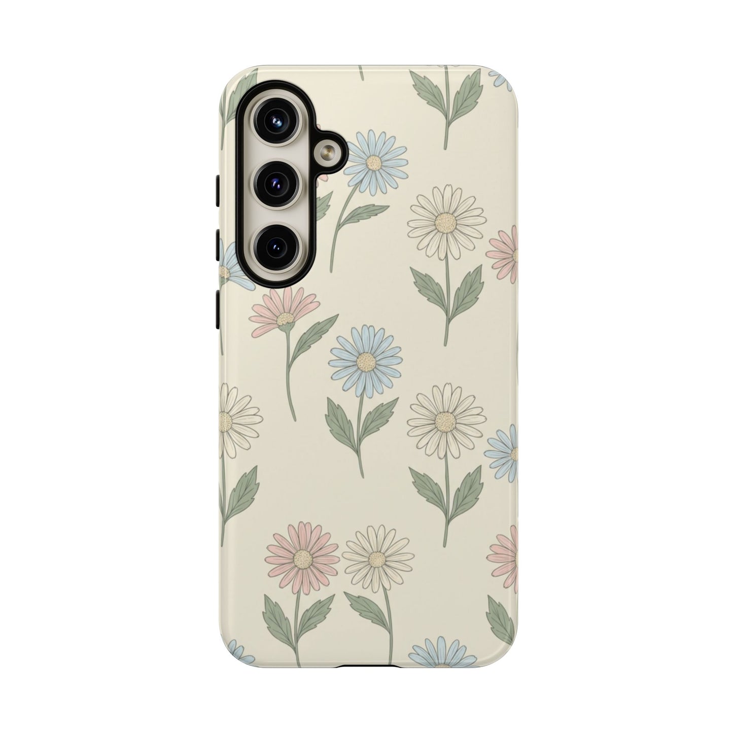 Pretty Pastel Daisy Pattern Phone Case