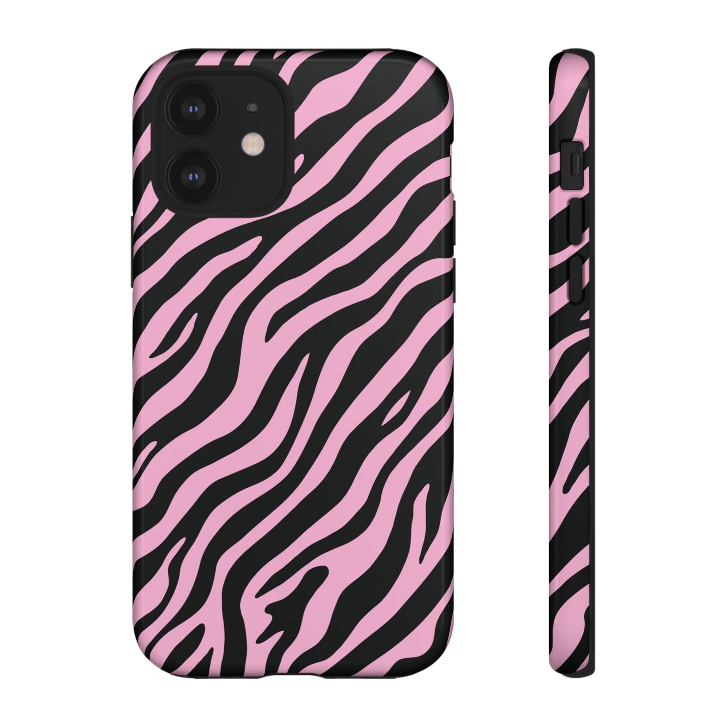 Stylish Blush Zebra Print Phone Case