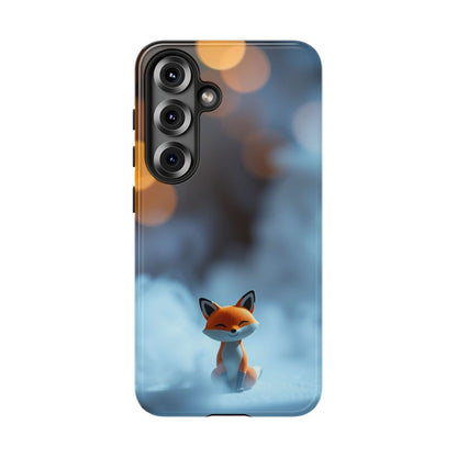 Samsung Galaxy S25 / Glossy Phone Case - Cute Misty Fox Design Phone Case