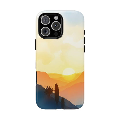Watercolour Sunset Design Phone Case - Multicolor Phone Case - iPhone 16 Pro Max / Glossy
