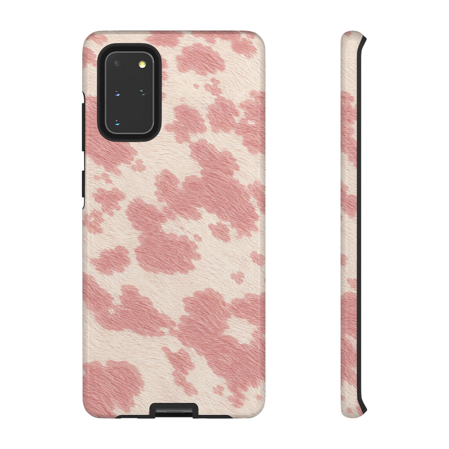 Pretty Blush Cow Print Phone Case