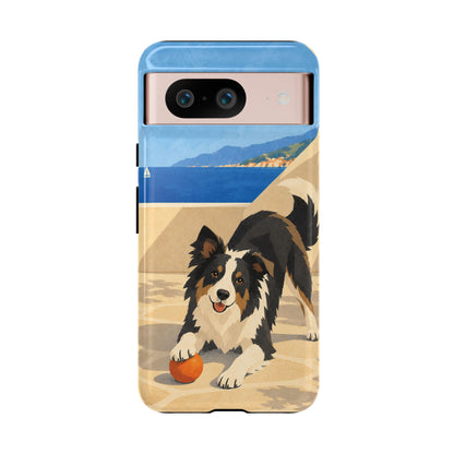 Border Collie One More Throw Phone Case - Multicolor Phone Case - Google Pixel 8 / Glossy