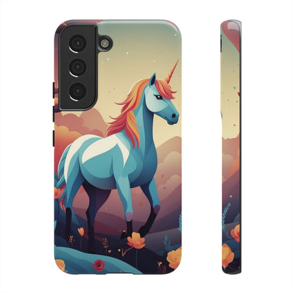 Stylised Unicorn Design Phone Case - Multicolor Phone Case - Samsung Galaxy S22 / Glossy