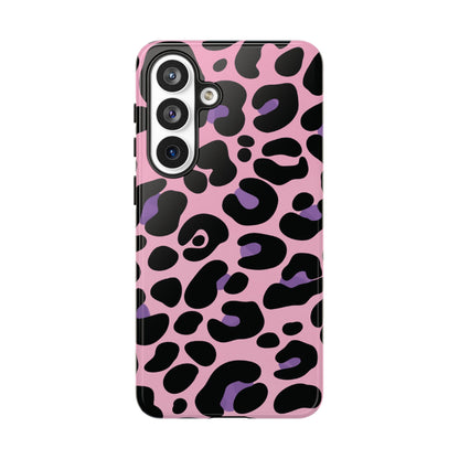 Pretty Pink & Lavender Leopard Print