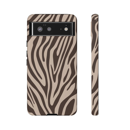Boutique Mocha Tiger Print Phone Case