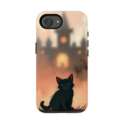 Cute Gothic Cat Design Phone Case - Multicolor Phone Case - iPhone 17e / Glossy