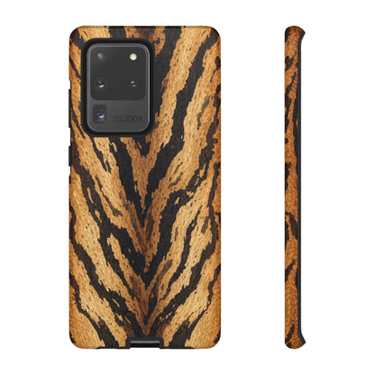 Amber Tiger Print Phone Case