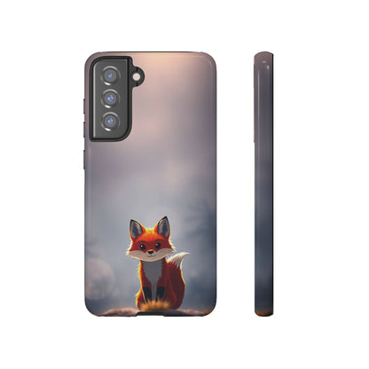 Cute Gothic Fox Design Phone Case - Multicolor Phone Case - Samsung Galaxy S21 FE / Glossy