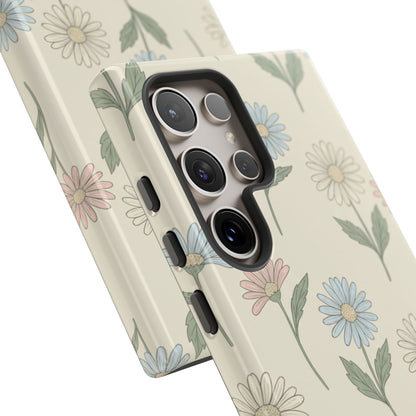 Pretty Pastel Daisy Pattern Phone Case