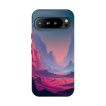 Alien Vista Design Phone Case - Multicolor Phone Case - Google Pixel 9 Pro XL / Glossy