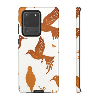 Abstract Bird Pattern Phone Case - Multicolor Phone Case - Samsung Galaxy S20 Ultra / Glossy