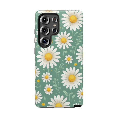 Samsung Galaxy S25 Ultra / Glossy Phone Case - Daisies Floral Pattern 1 Phone Case