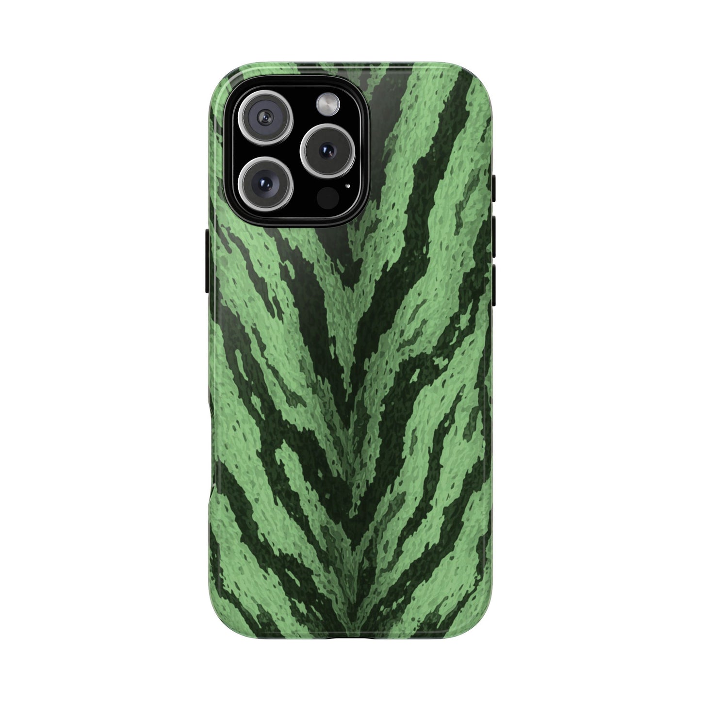 Sage Tiger Print Phone Case