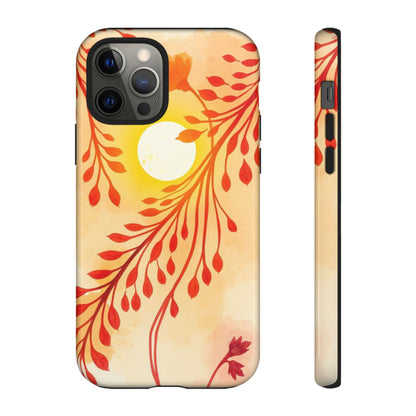 Boho Chic Watercolour Sunset Design Phone Case - Multicolor Phone Case - iPhone 12 Pro / Glossy