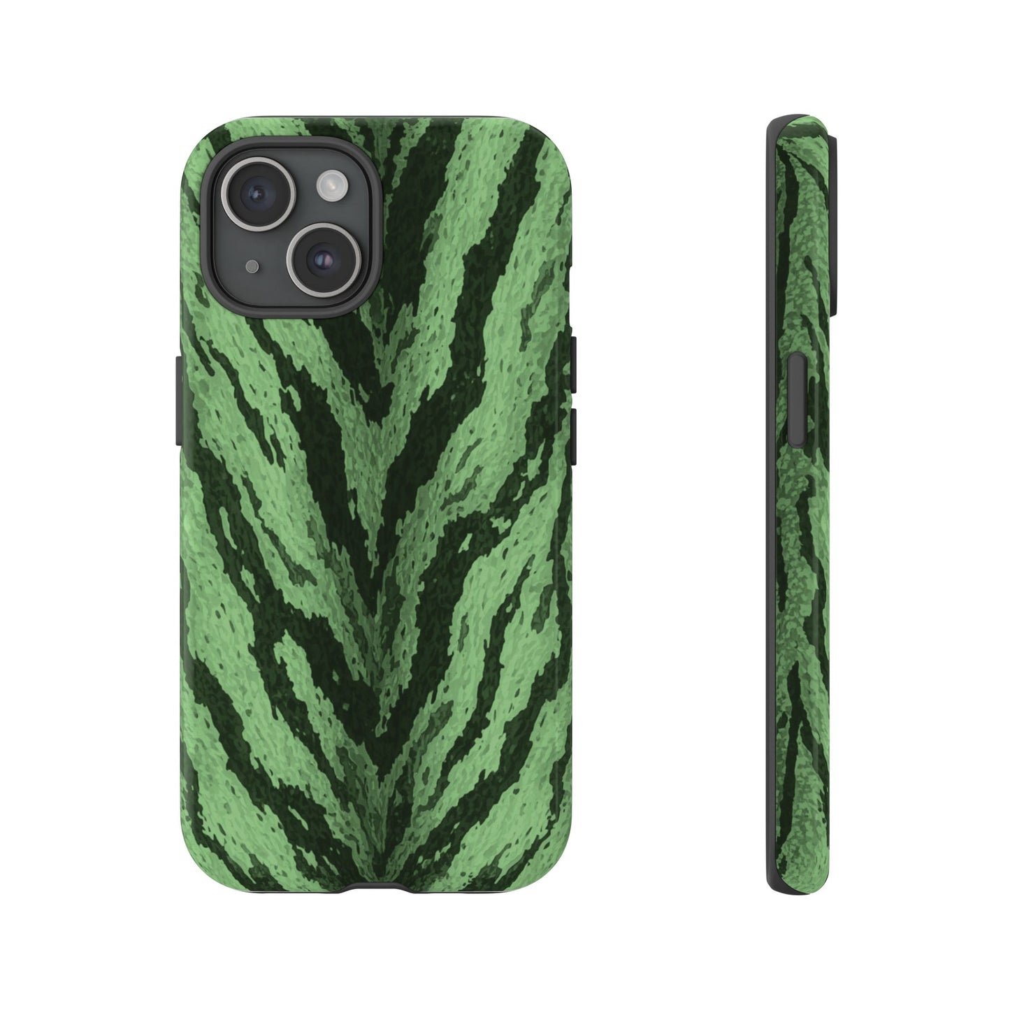 Sage Tiger Print Phone Case