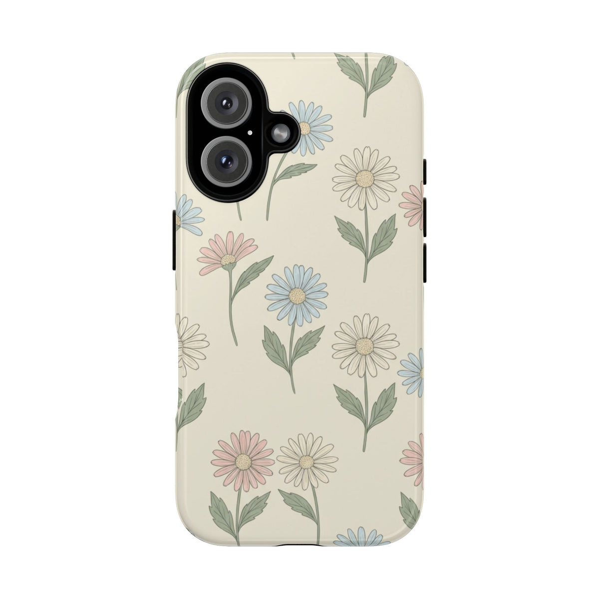 Pretty Pastel Daisy Pattern Phone Case
