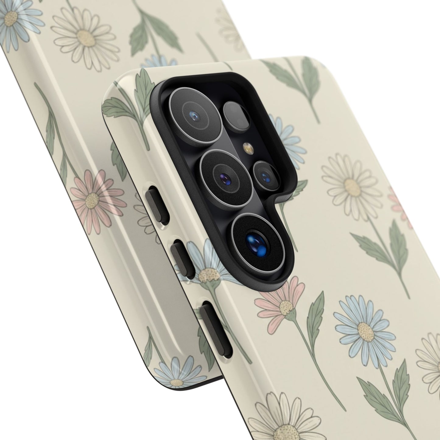 Pretty Pastel Daisy Pattern Phone Case