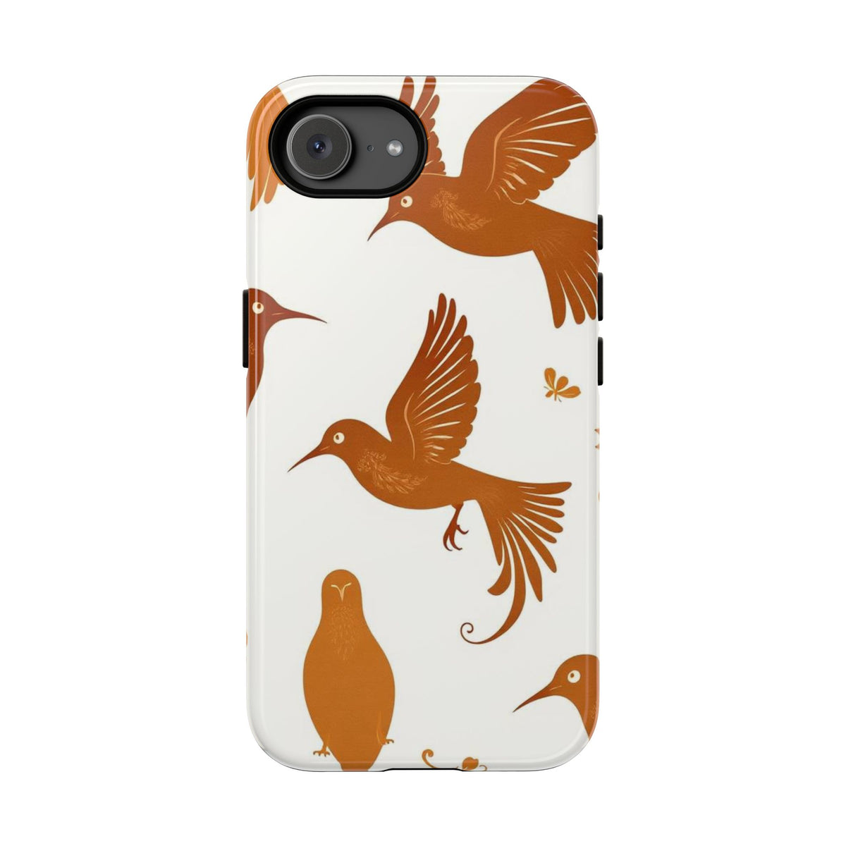 Abstract Bird Pattern Phone Case - Multicolor Phone Case - iPhone 17e / Glossy