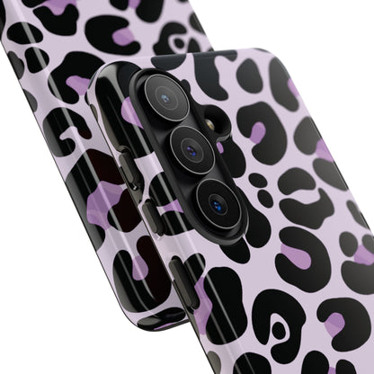 Pretty Lavender Leopard Print Phone Case
