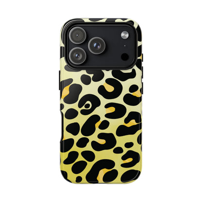 Classic Golden Leopard Print Phone Case