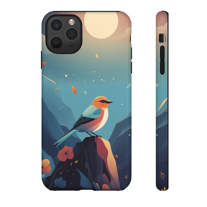 Stylised Bird Design Phone Case - Multicolor Phone Case - iPhone 11 Pro Max / Glossy