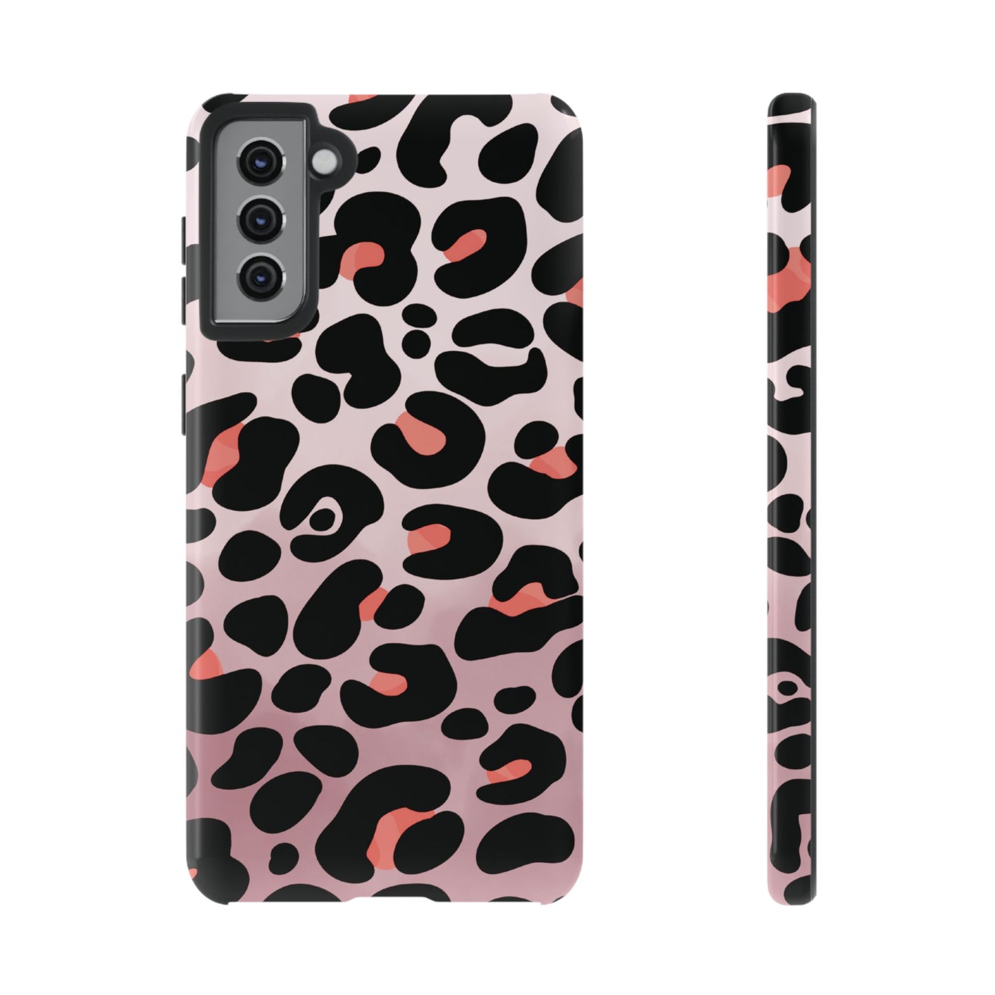 Cute Blush Leopard Print Phone Case