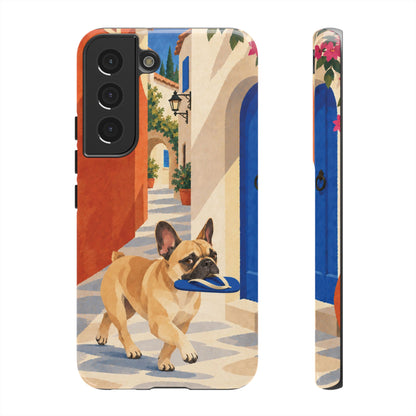 French Bulldog Quiet Lane Phone Case - Multicolor Phone Case - Samsung Galaxy S22 / Glossy
