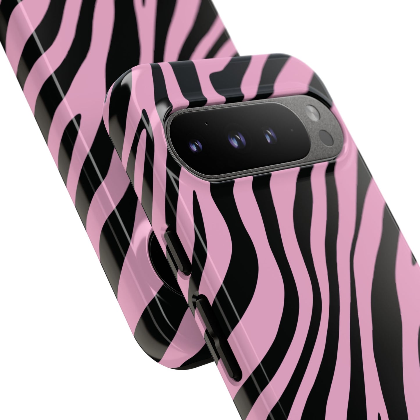 Modern Blush Zebra Print Phone Case