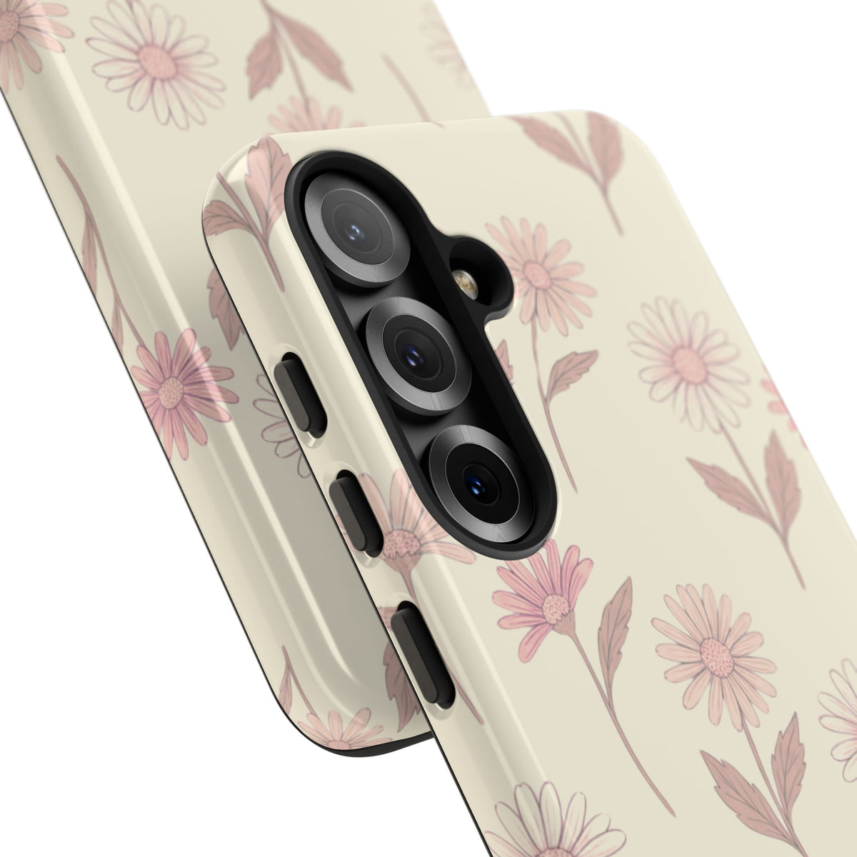 Pretty Blush Daisy Pattern Phone Case