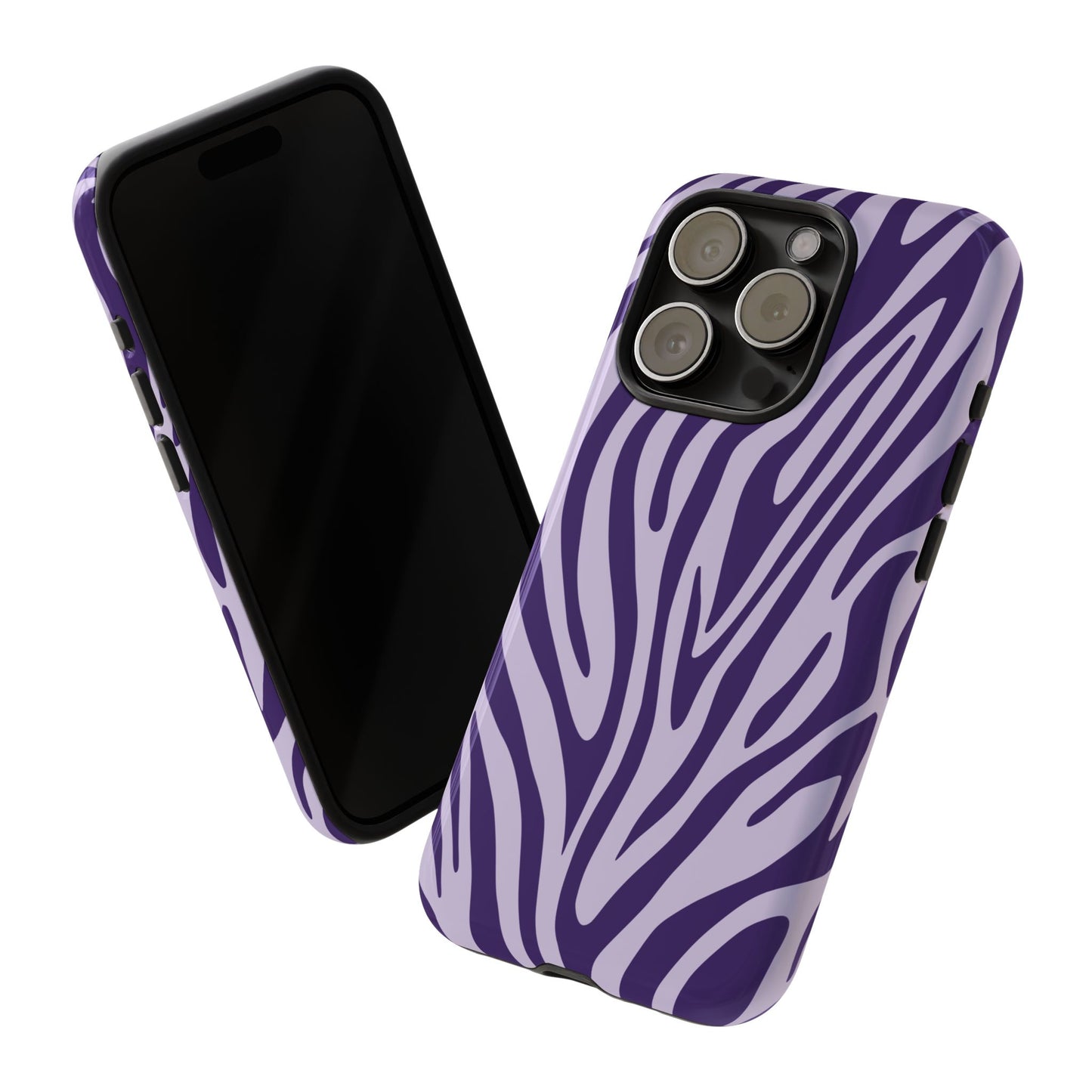 Boutique Lavender Tiger Print Phone Case