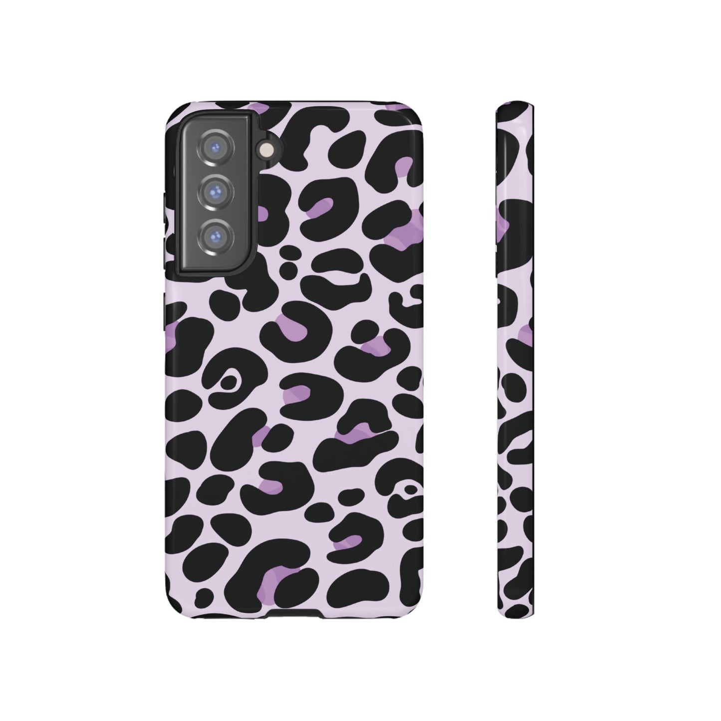 Pretty Lavender Leopard Print Phone Case