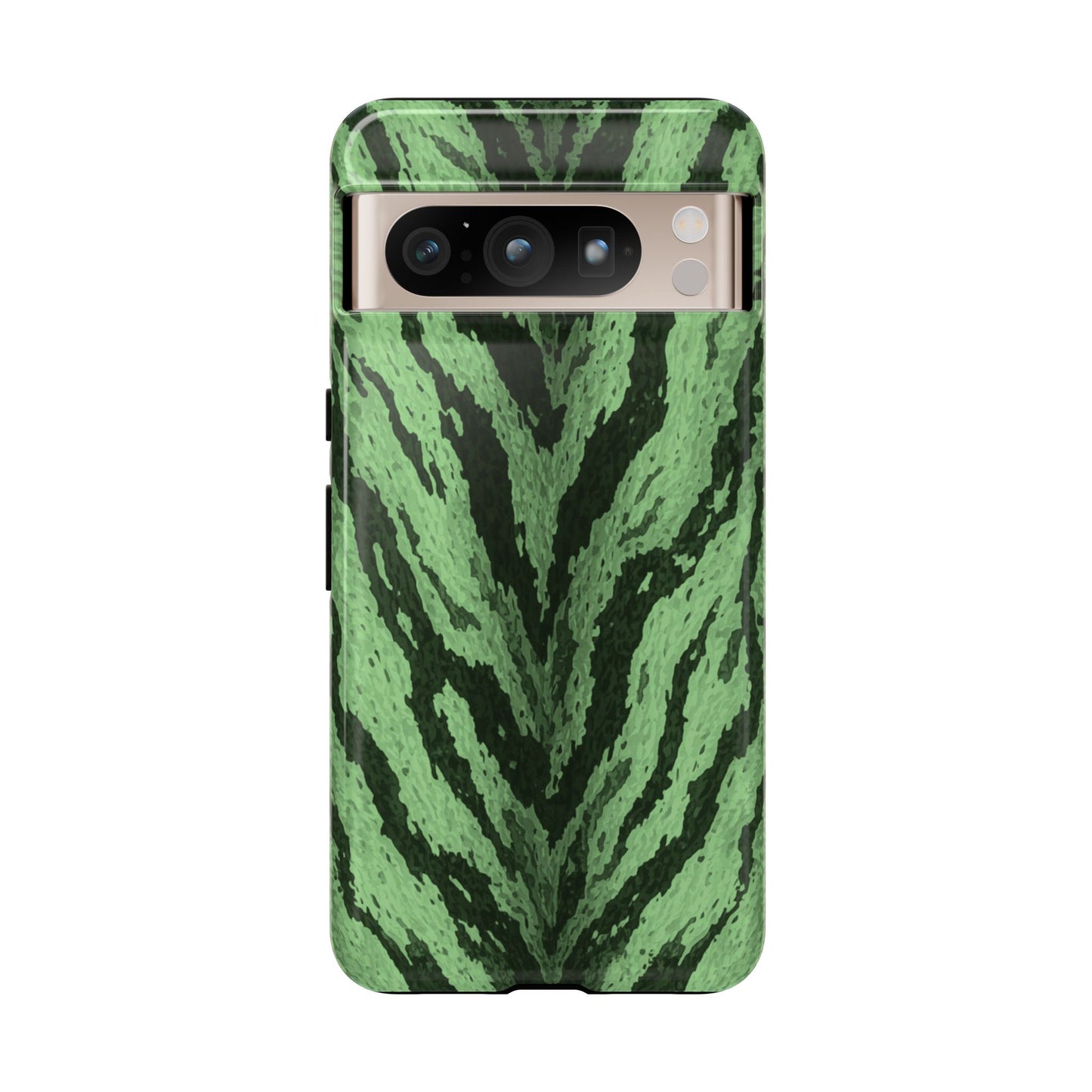 Sage Tiger Print Phone Case