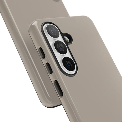 Beige Abstract Waves Protective Phone Case - Beige Phone Case