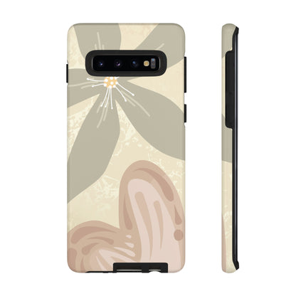 Samsung Galaxy S10 / Glossy Phone Case - ’Hibiscus Heart Pattern’ Phone Case