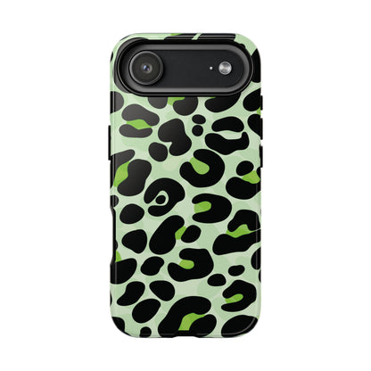 Fresh Mint Leopard Print Phone Case