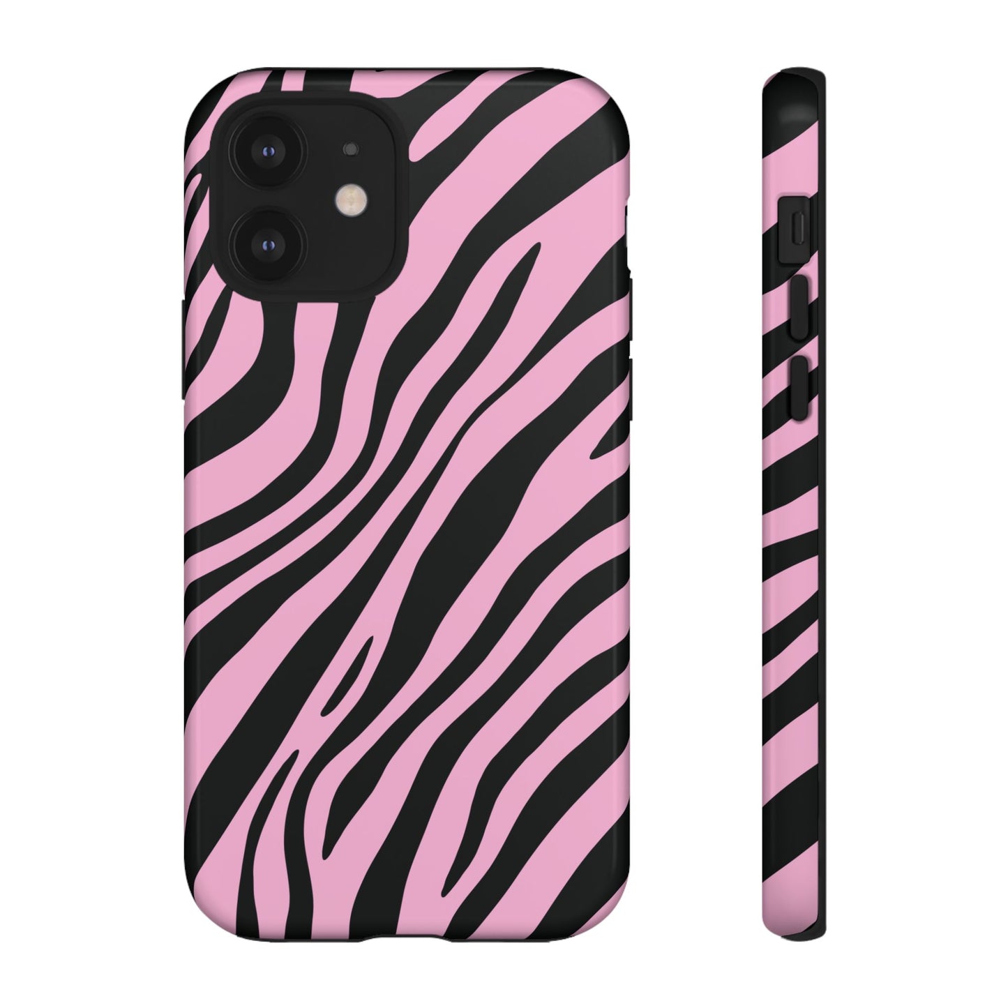 Modern Blush Zebra Print Phone Case
