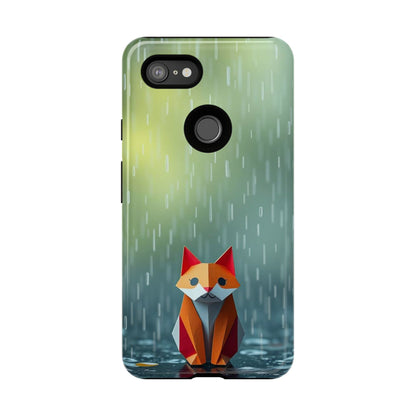 Origami 'Soggy Fox' Design Phone Case