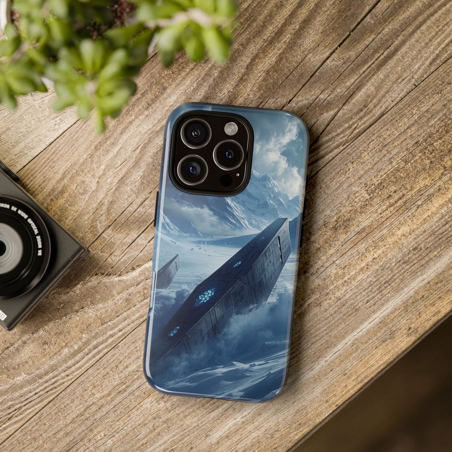 Phone Case - Frozen Alien Wreckage Sci-fi Phone Case