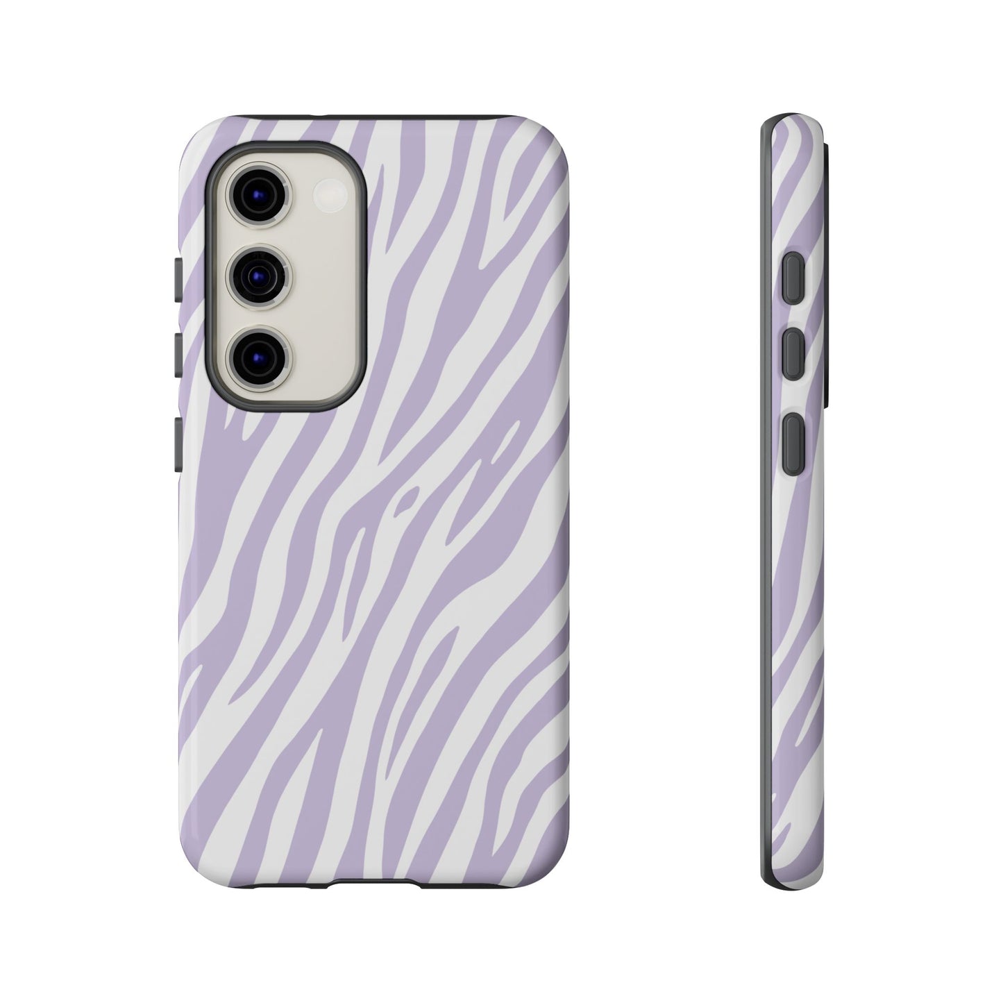 Lavender Tiger Print Phone Case