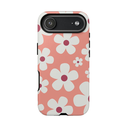 iPhone 17 Air / Glossy Phone Case - Cute Pink Daisy Pattern #2 Phone Case