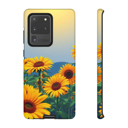 Samsung Galaxy S20 Ultra / Glossy Phone Case - Sunflowers Design Phone Case