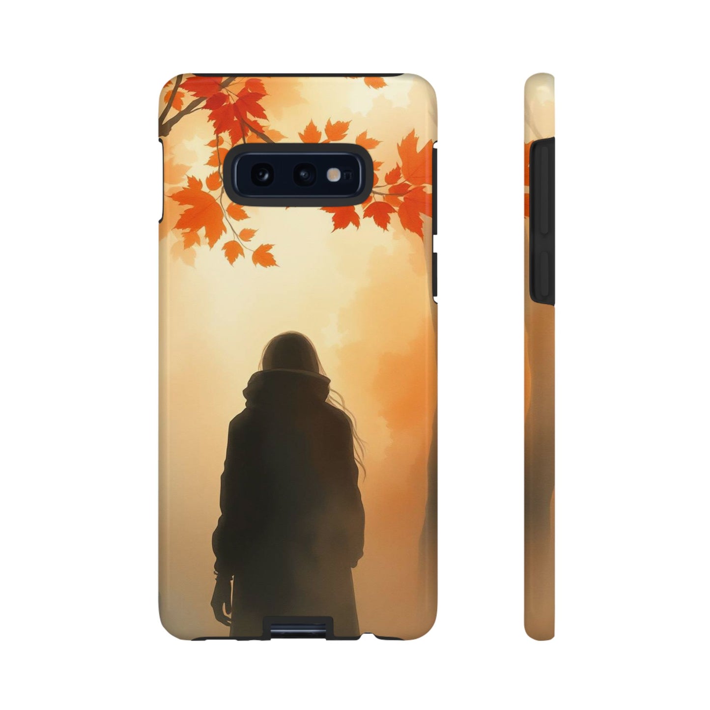 Samsung Galaxy S10E / Glossy Phone Case - Watercolour Mysterious Woman Phone Case