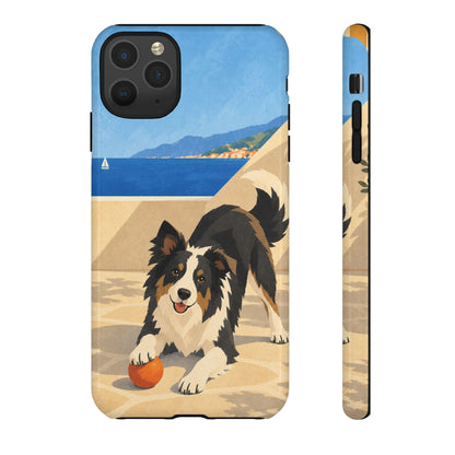 Border Collie One More Throw Phone Case - Multicolor Phone Case - iPhone 11 Pro Max / Glossy